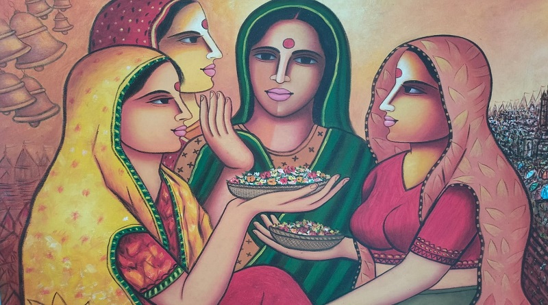 ऑइल ऑन कैनवास- प्रदीप कनिक